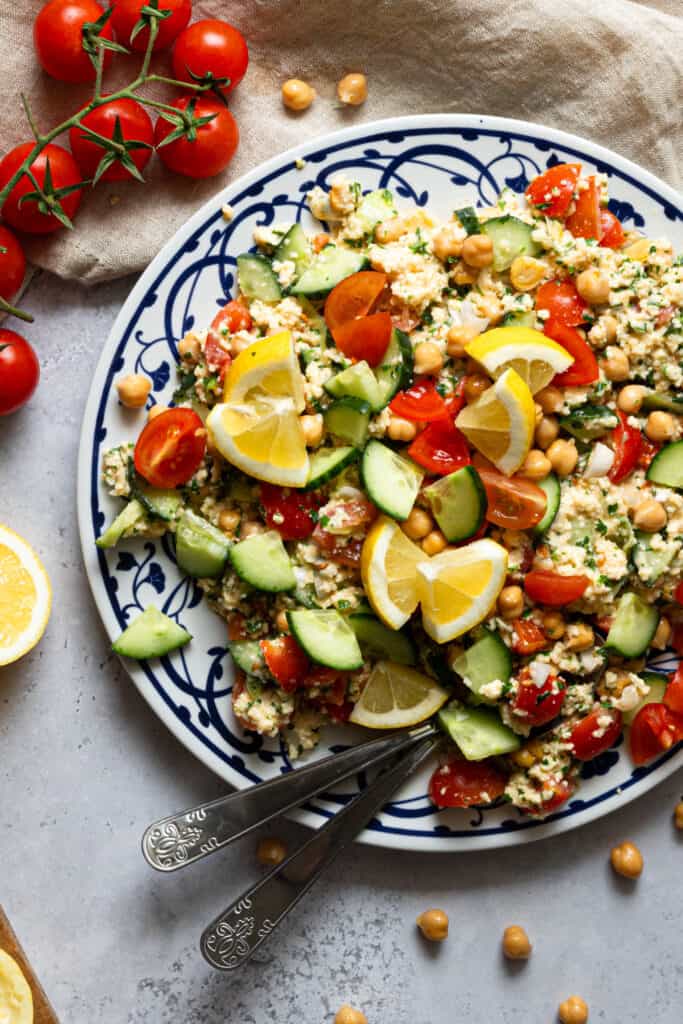 Veganer Couscous Salat