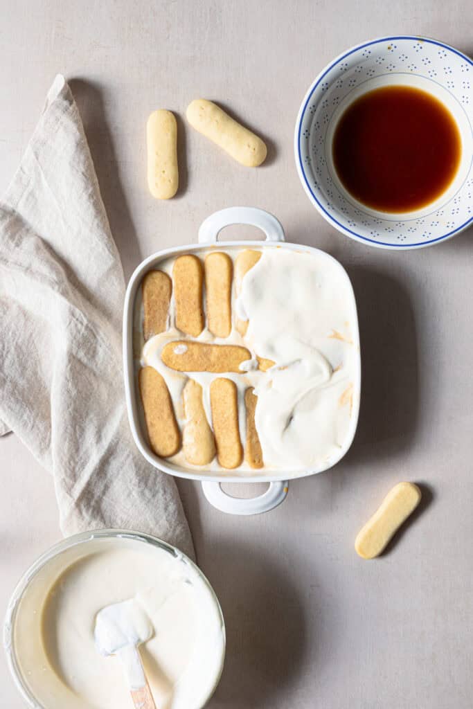 Veganes Tiramisu mit Seidentofu zubereitung