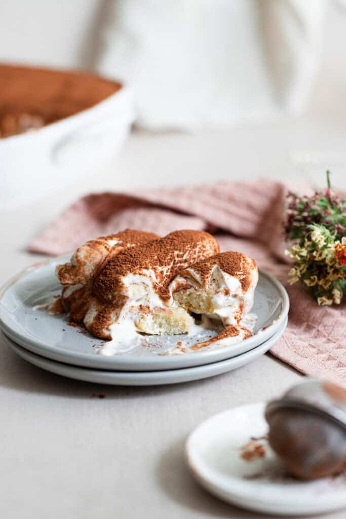 Veganes Tiramisu mit Seidentofu